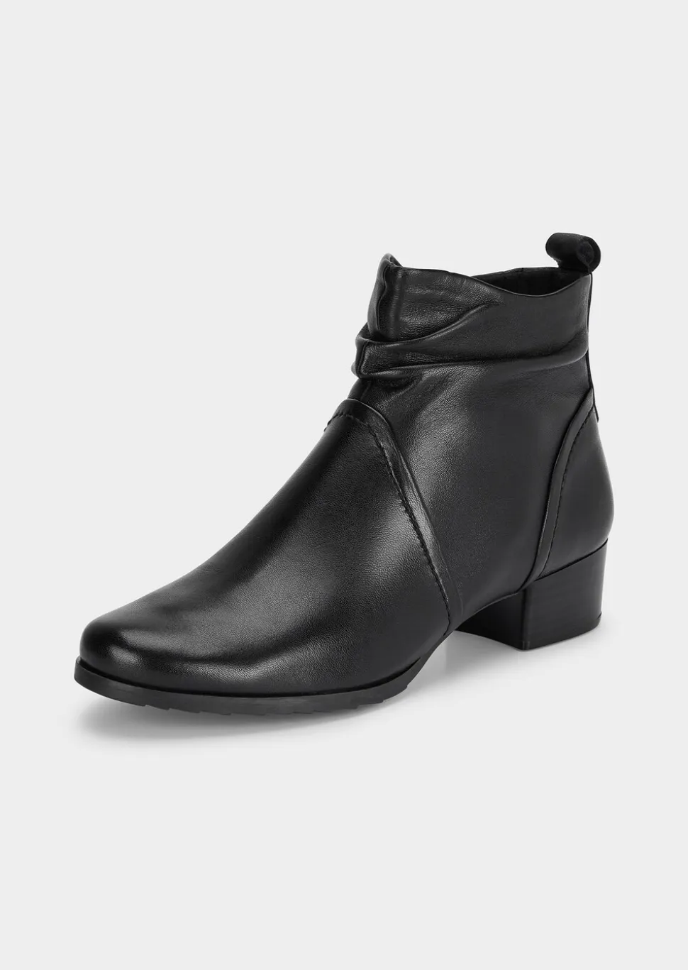Bottines féminines avec zip