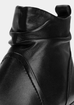 Bottines féminines avec zip