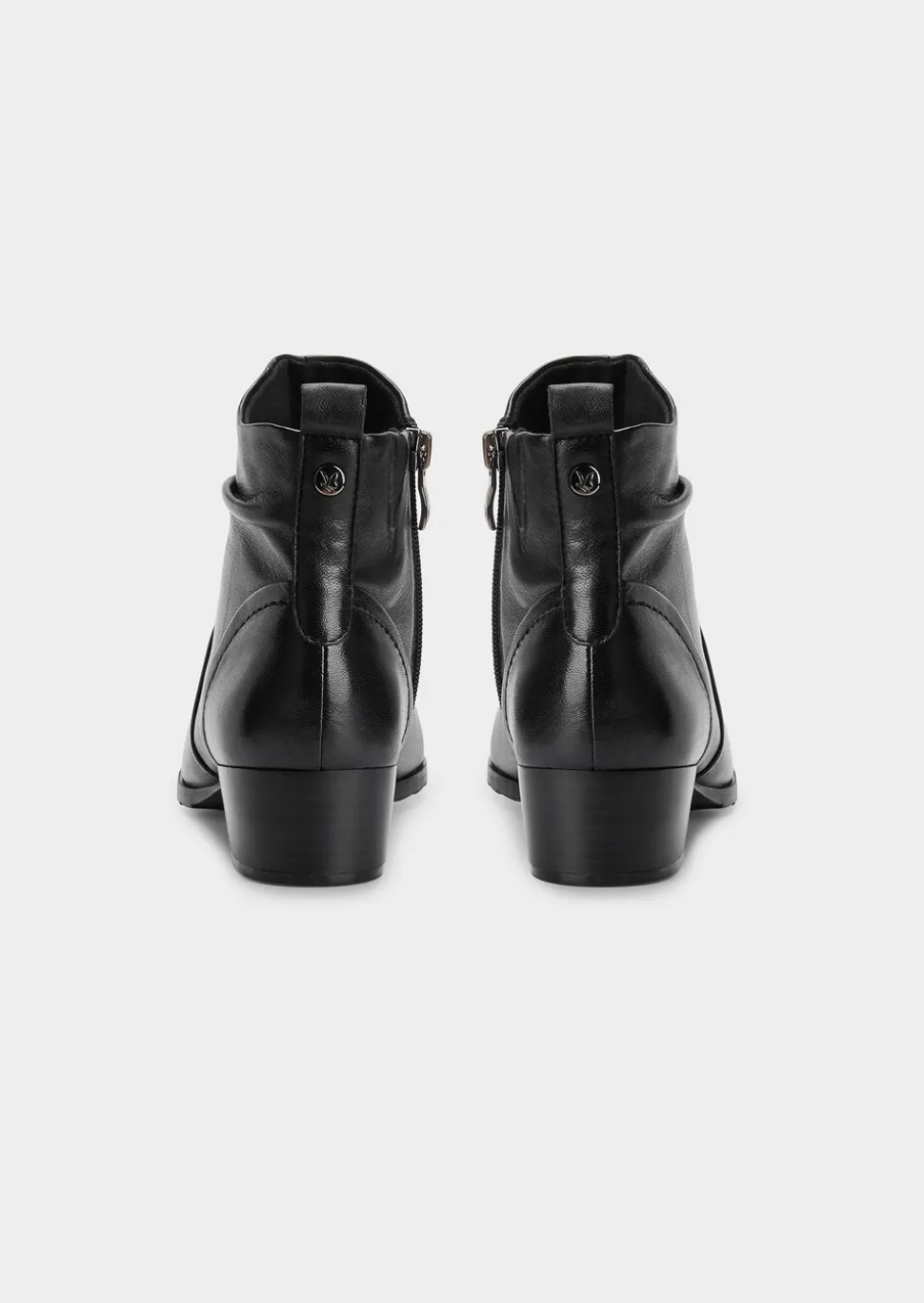 Bottines féminines avec zip