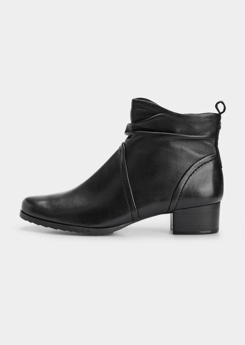 Bottines féminines avec zip
