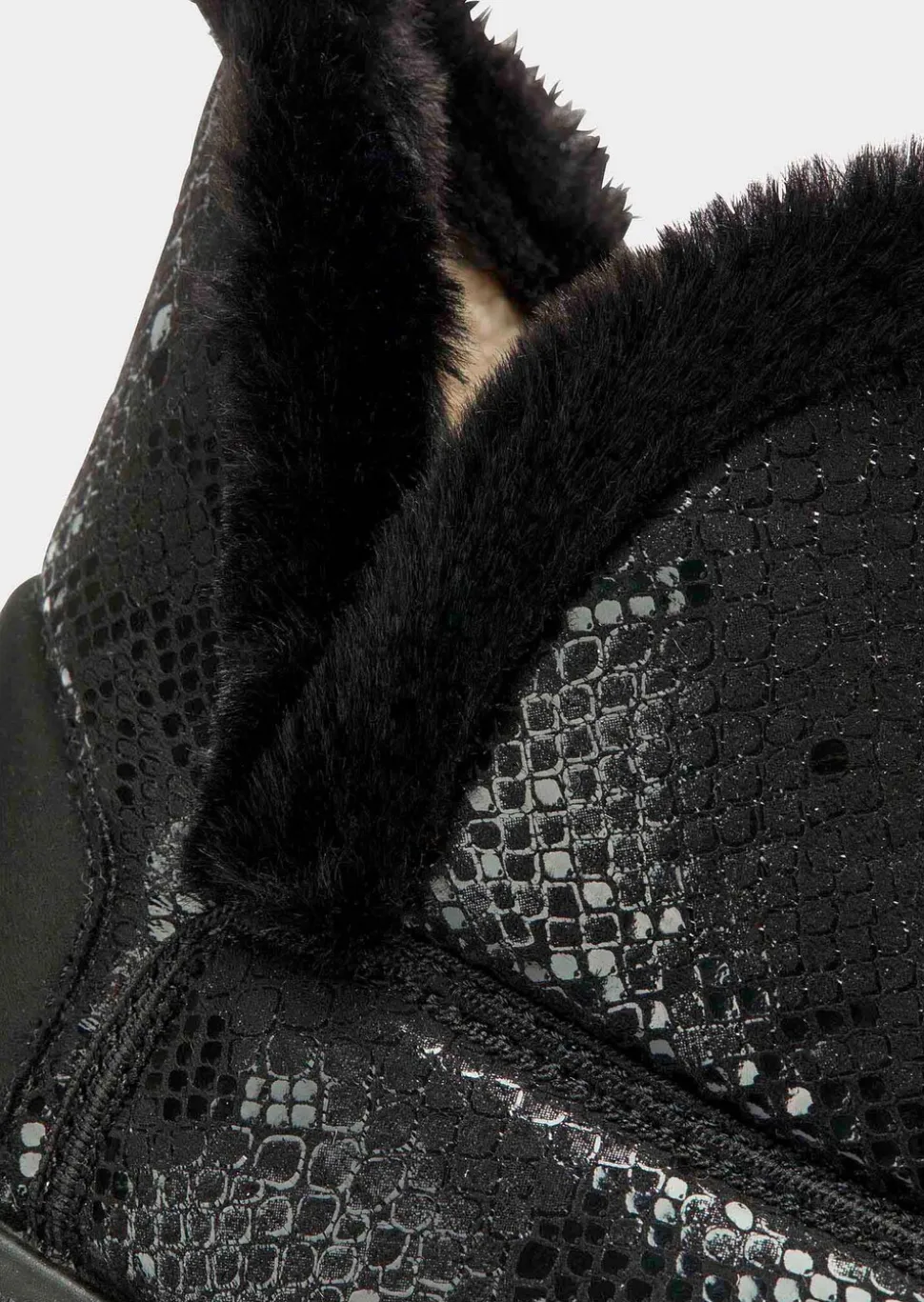 Bottines à tige ample