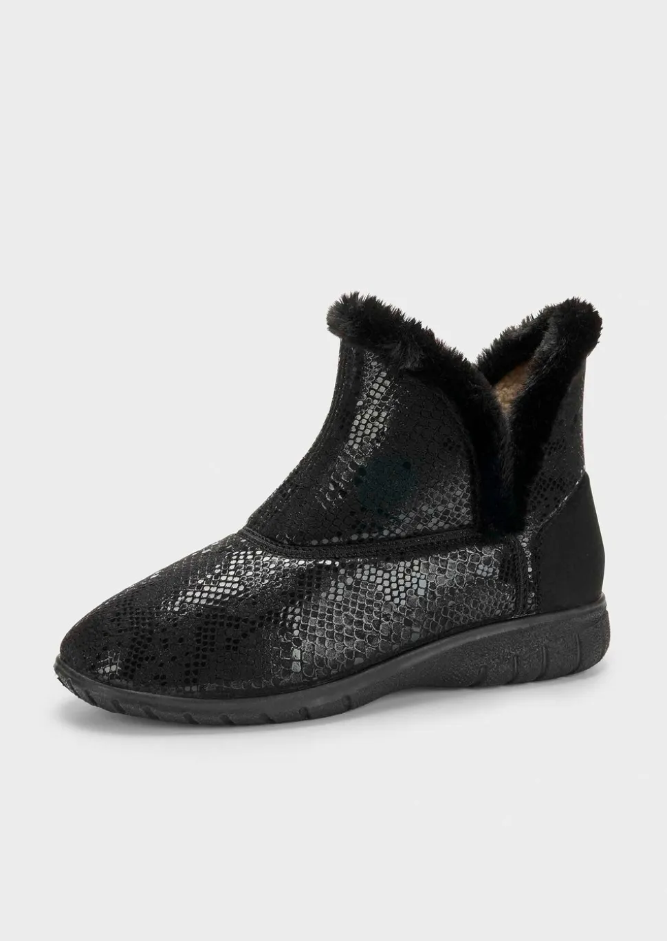 Bottines à tige ample