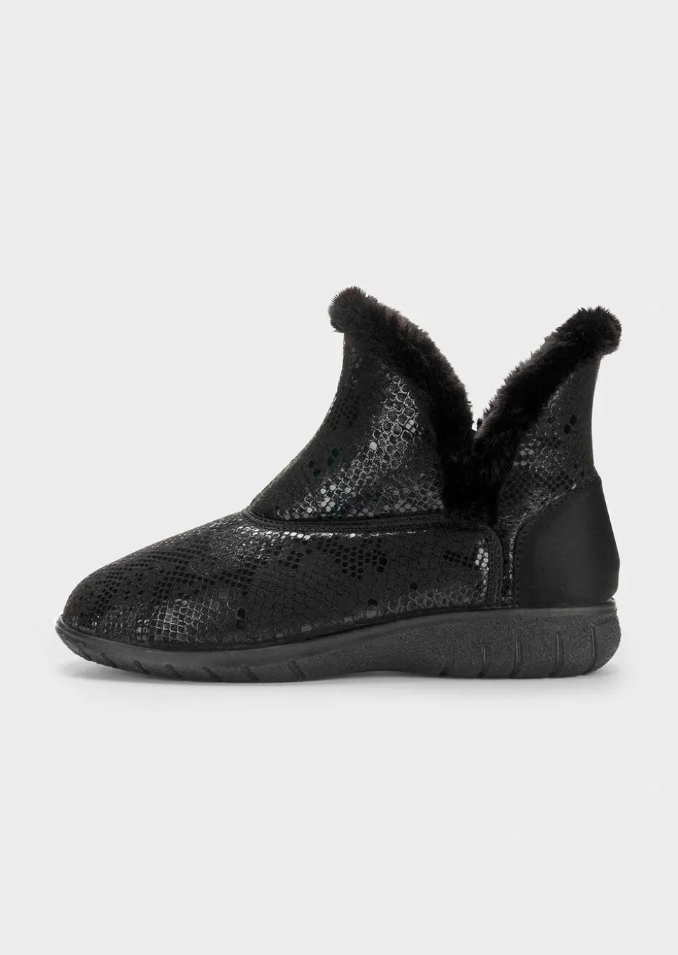 Bottines à tige ample