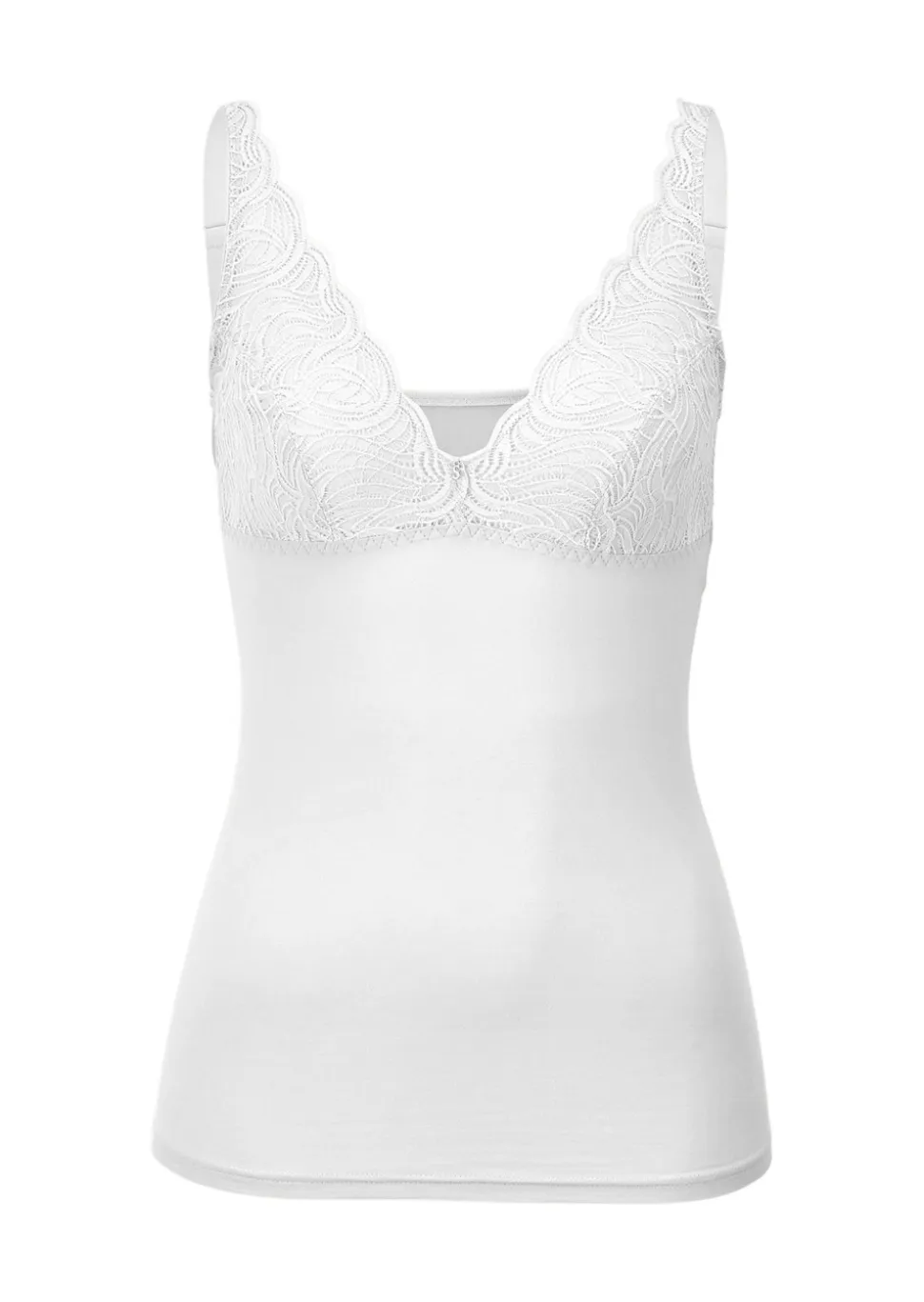 Caraco avec bonnets en dentelle