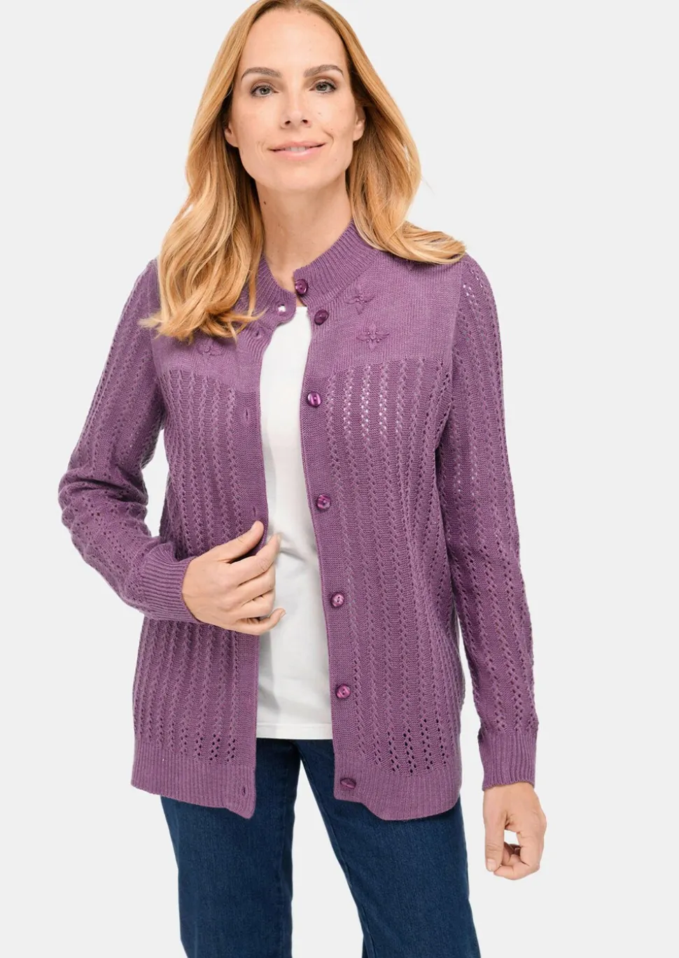 Cardigan ajouré