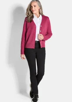 Cardigan avec gros boutons