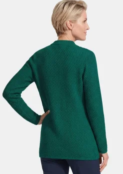 Cardigan avec structure à effet 3D