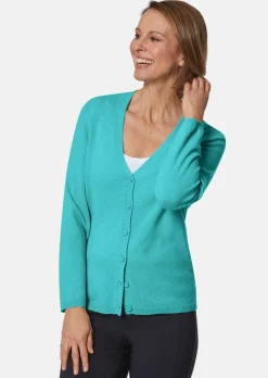 Cardigan col V en cachemire