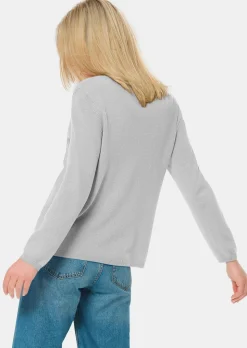 Cardigan col V en cachemire
