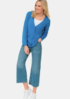 Cardigan col V en cachemire