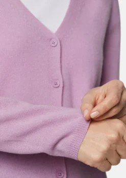 Cardigan col V en cachemire