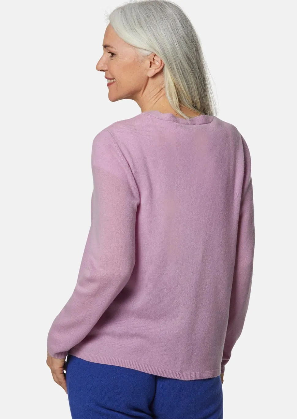Cardigan col V en cachemire
