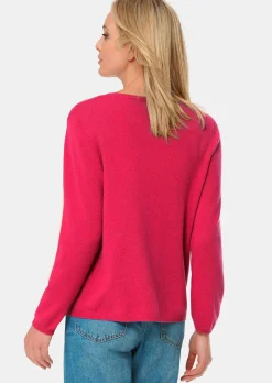 Cardigan col V en cachemire