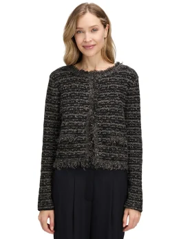 Cardigan coupe courte orné de paillettes