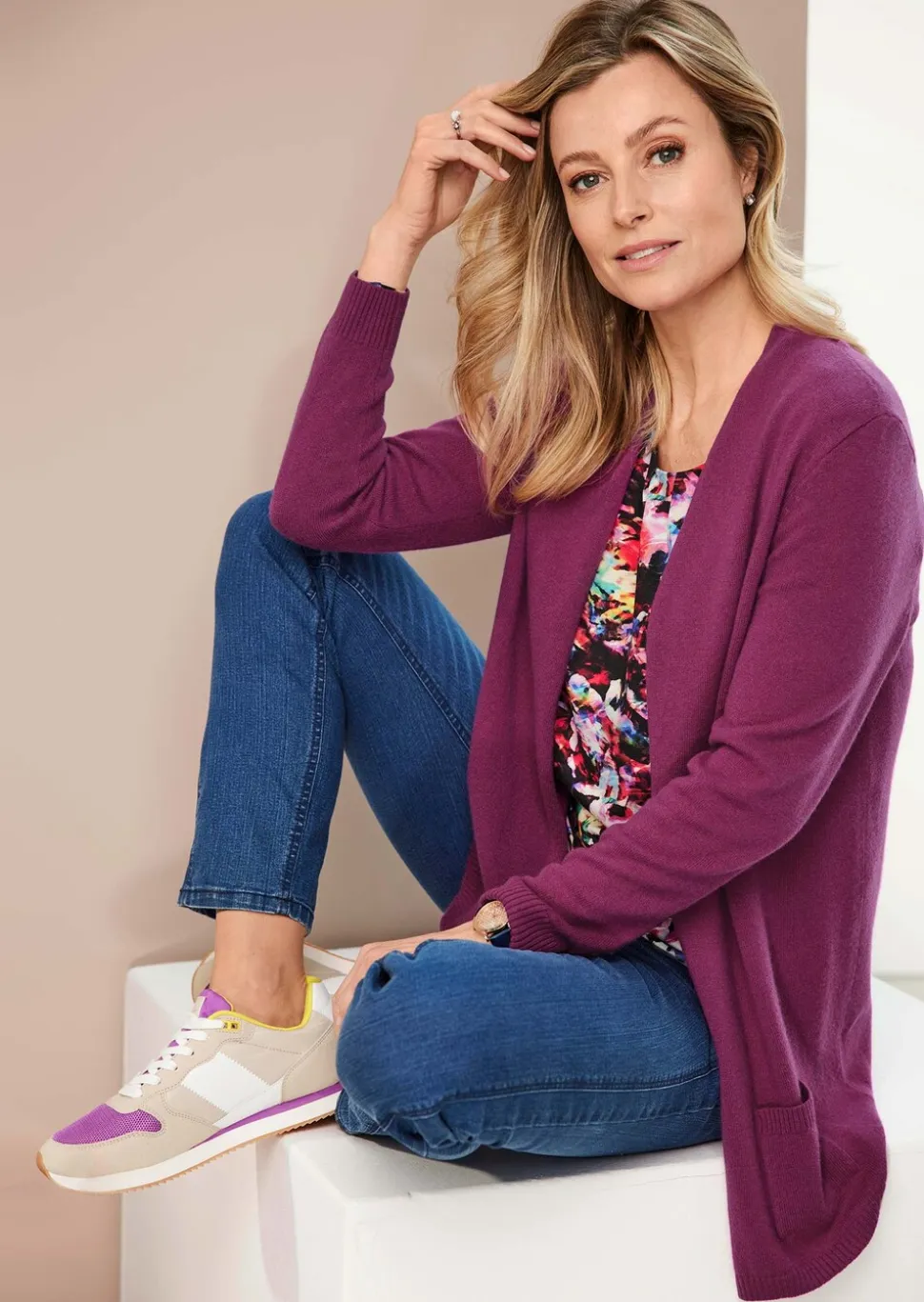 Cardigan en cachemire