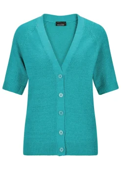 Cardigan en maille ruban agréable à porter