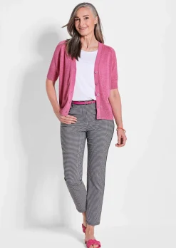 Cardigan en maille ruban agréable à porter