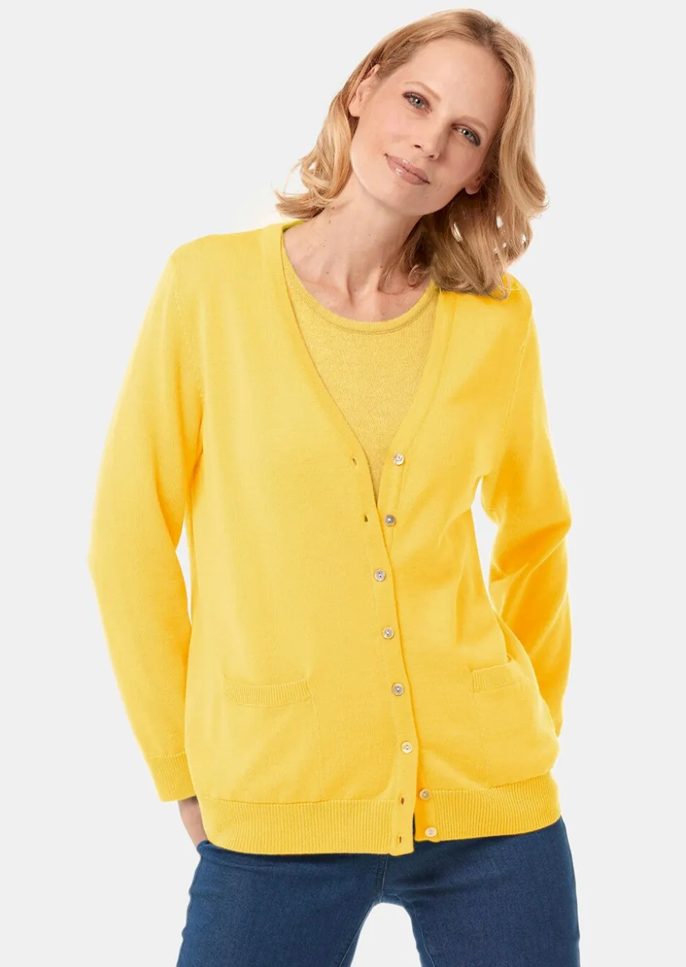 Cardigan en pure laine Mérinos
