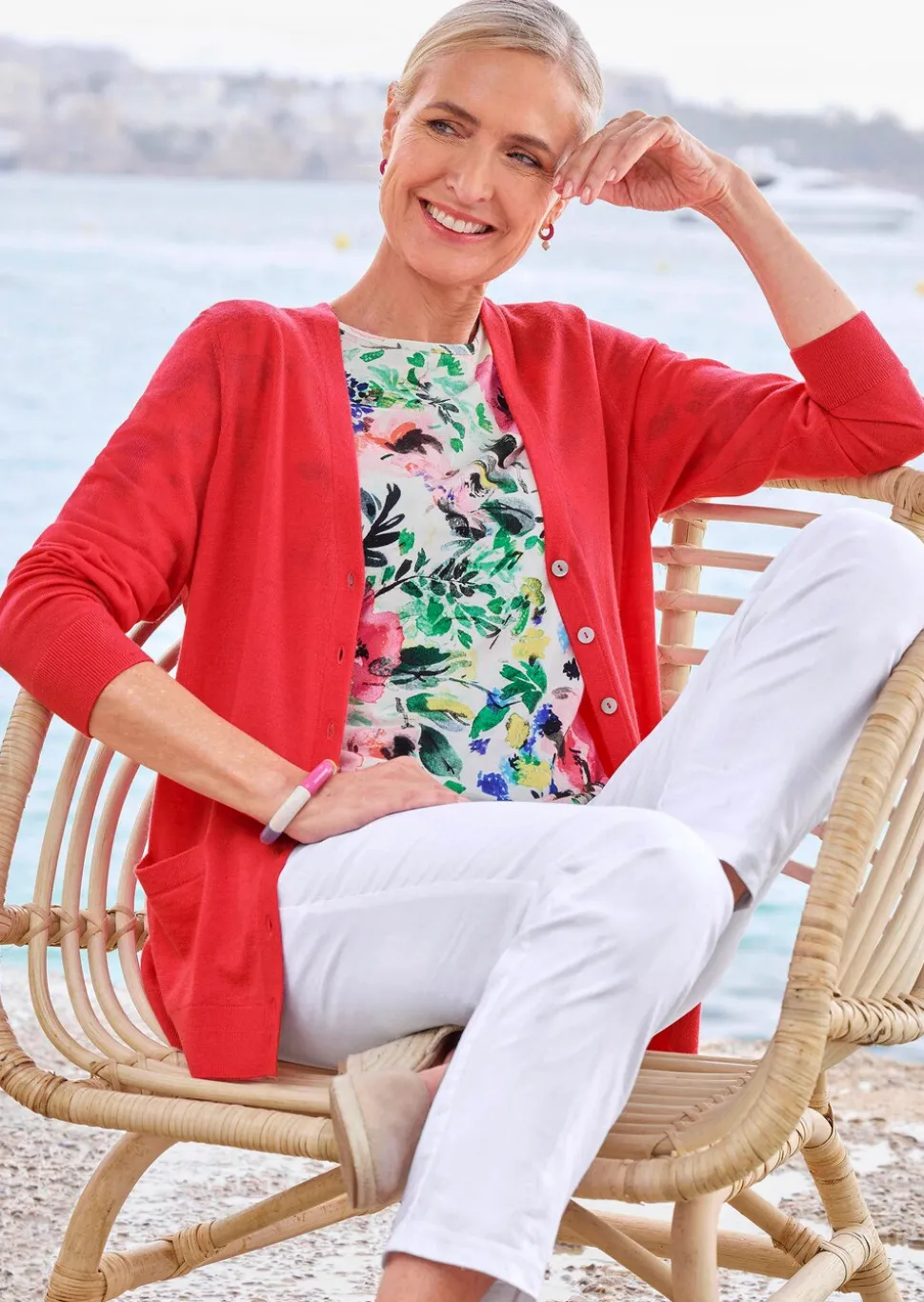 Cardigan en pure laine Mérinos