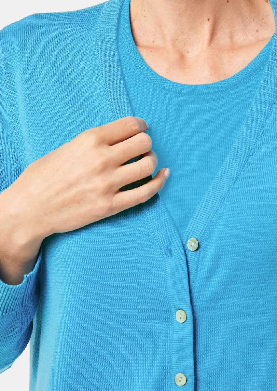 Cardigan en pure laine Mérinos