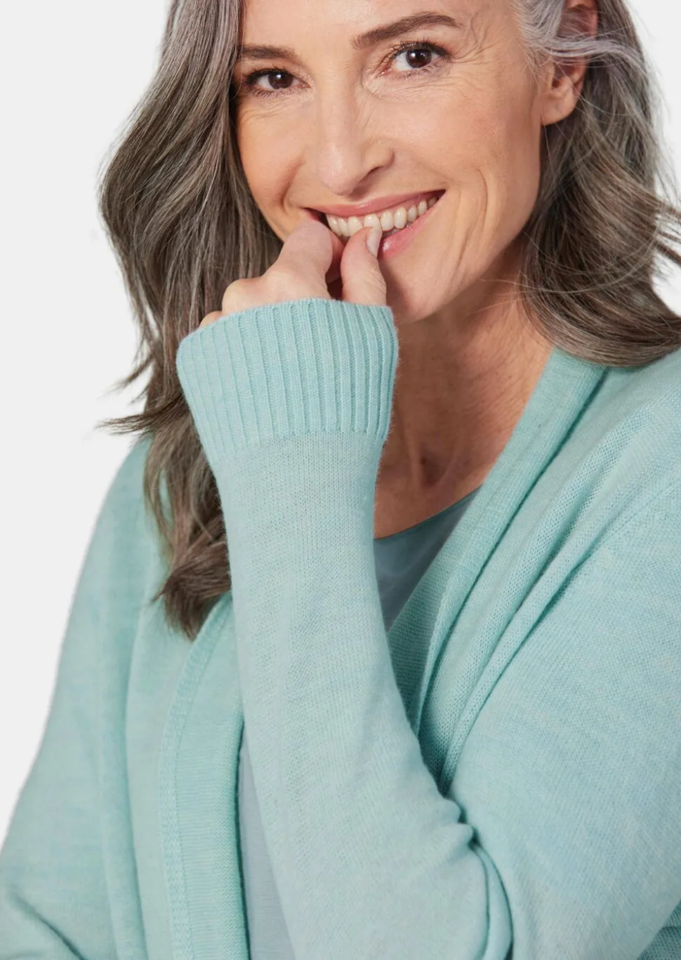 Cardigan. Laine de mérinos