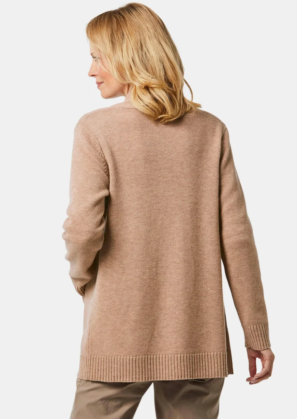 Cardigan. Laine de mérinos