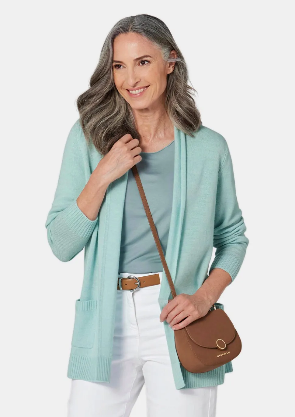 Cardigan. Laine de mérinos
