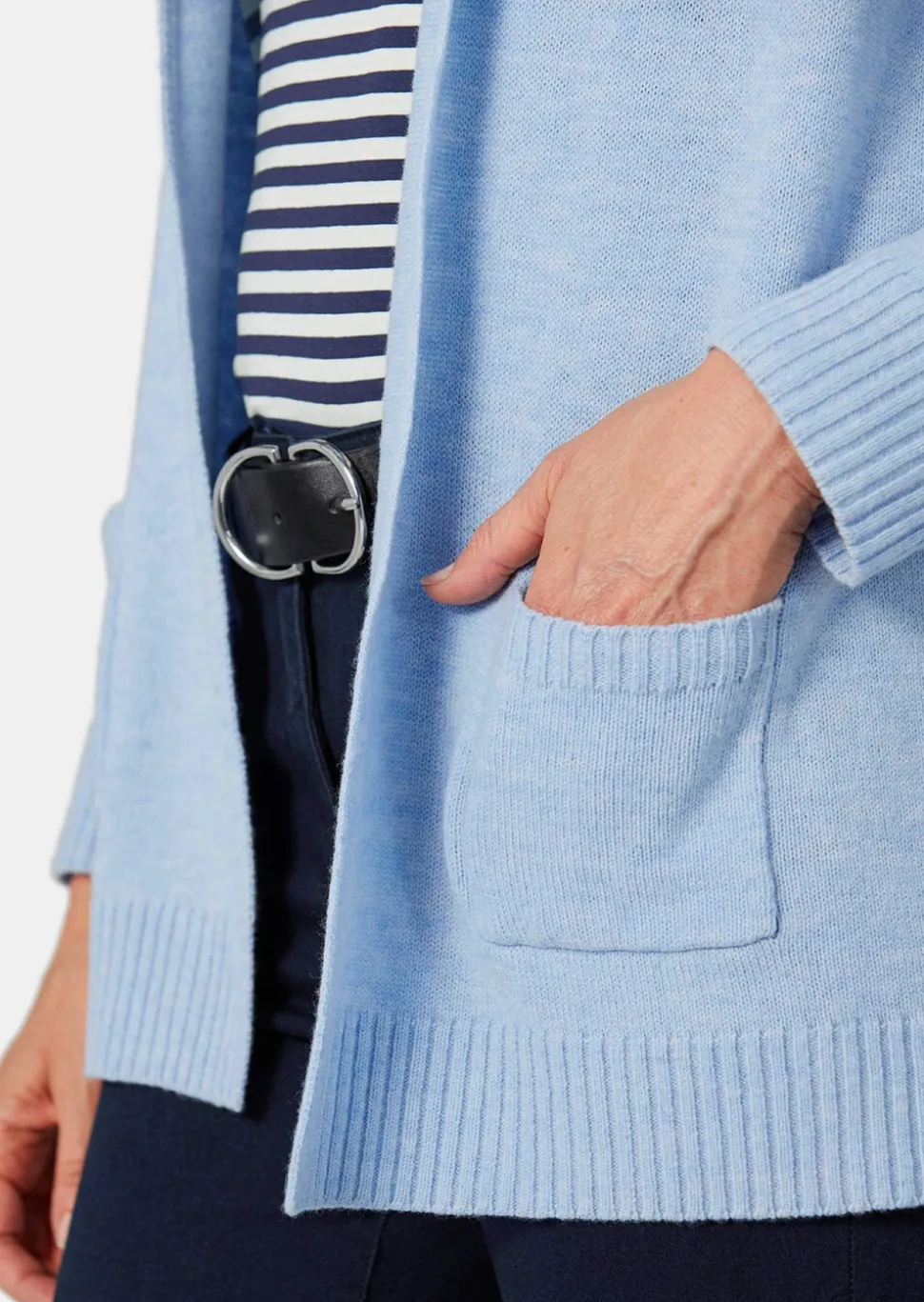 Cardigan. Laine de mérinos