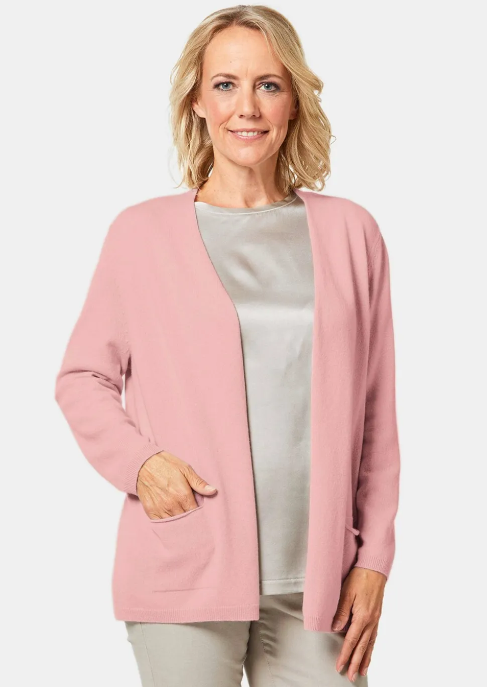 Cardigan long en cachemire