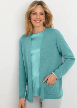 Cardigan long en cachemire