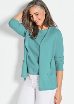 Cardigan long en cachemire
