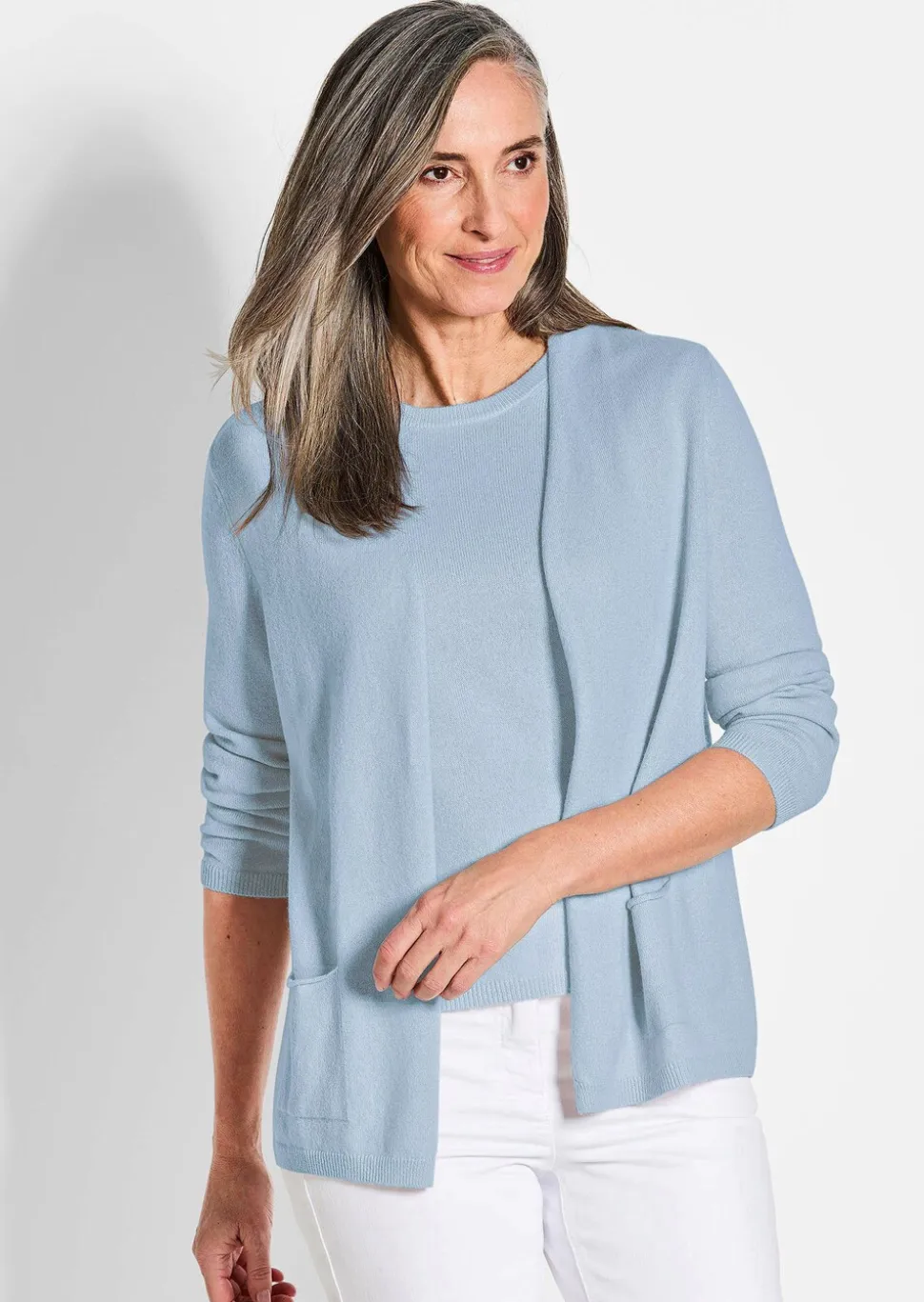 Cardigan long en cachemire