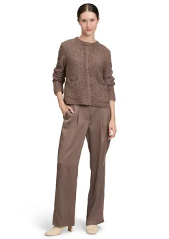 Cardigan moelleux avec fil brillant