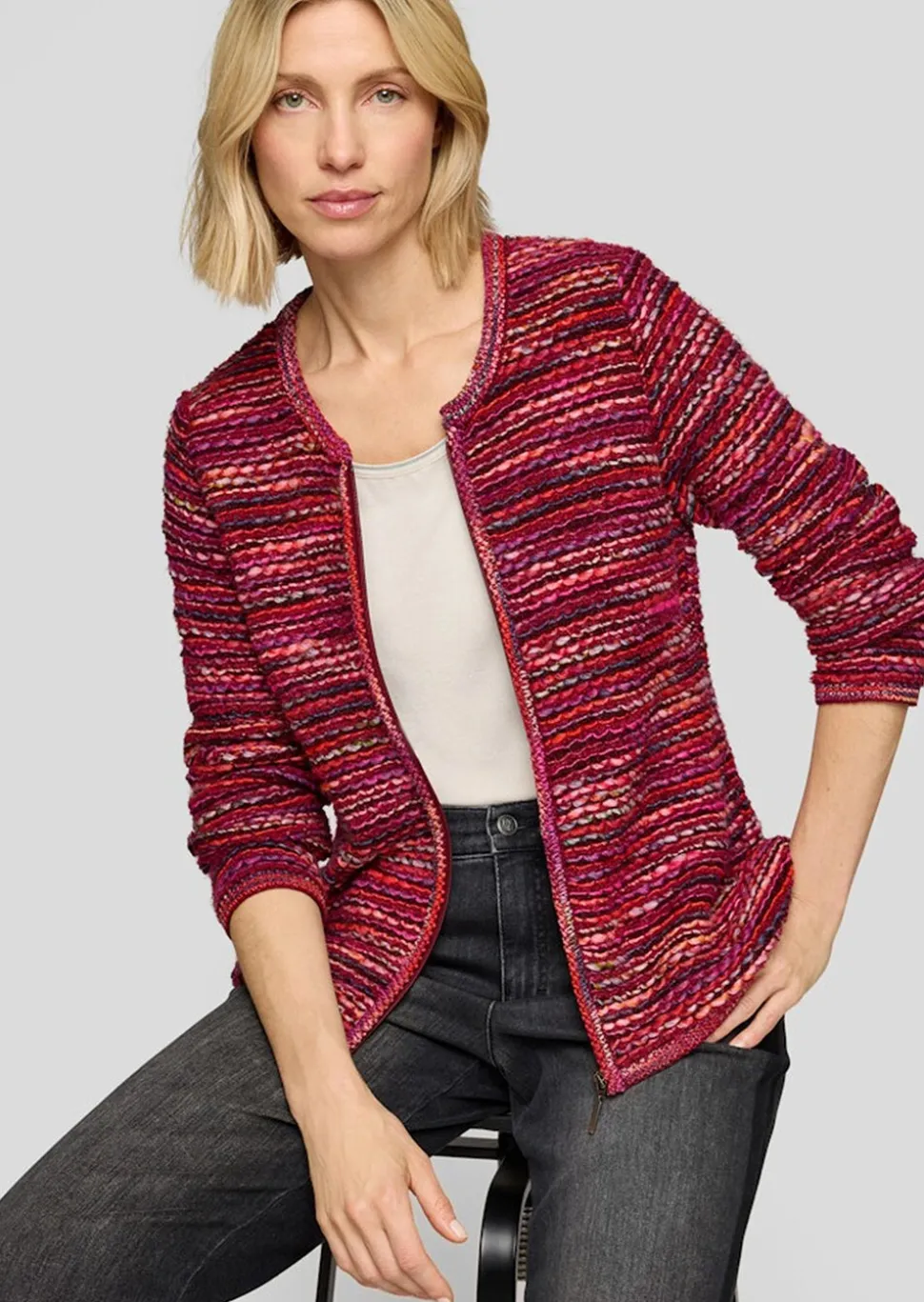 Cardigan multicolore