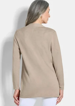 Cardigan sans fermeture en COTTAMIRA