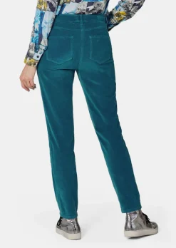 Ce pantalon en velours LOUISA