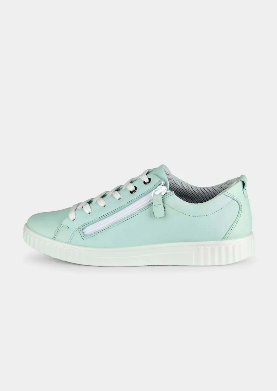 Chaussures avec zip de fermeture