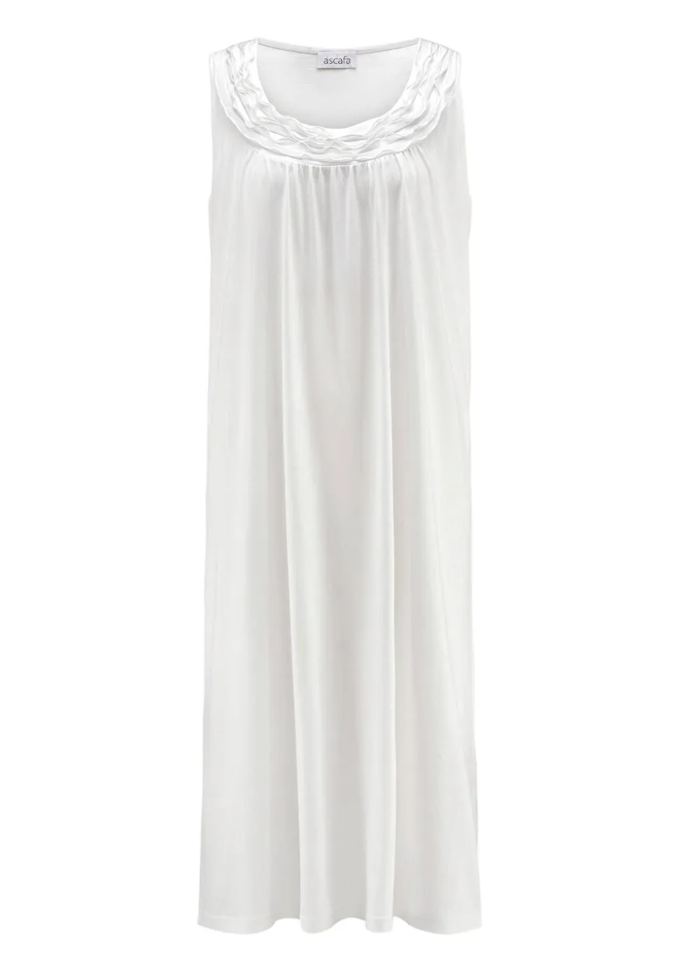 Chemise de nuit longue ornée de ruches