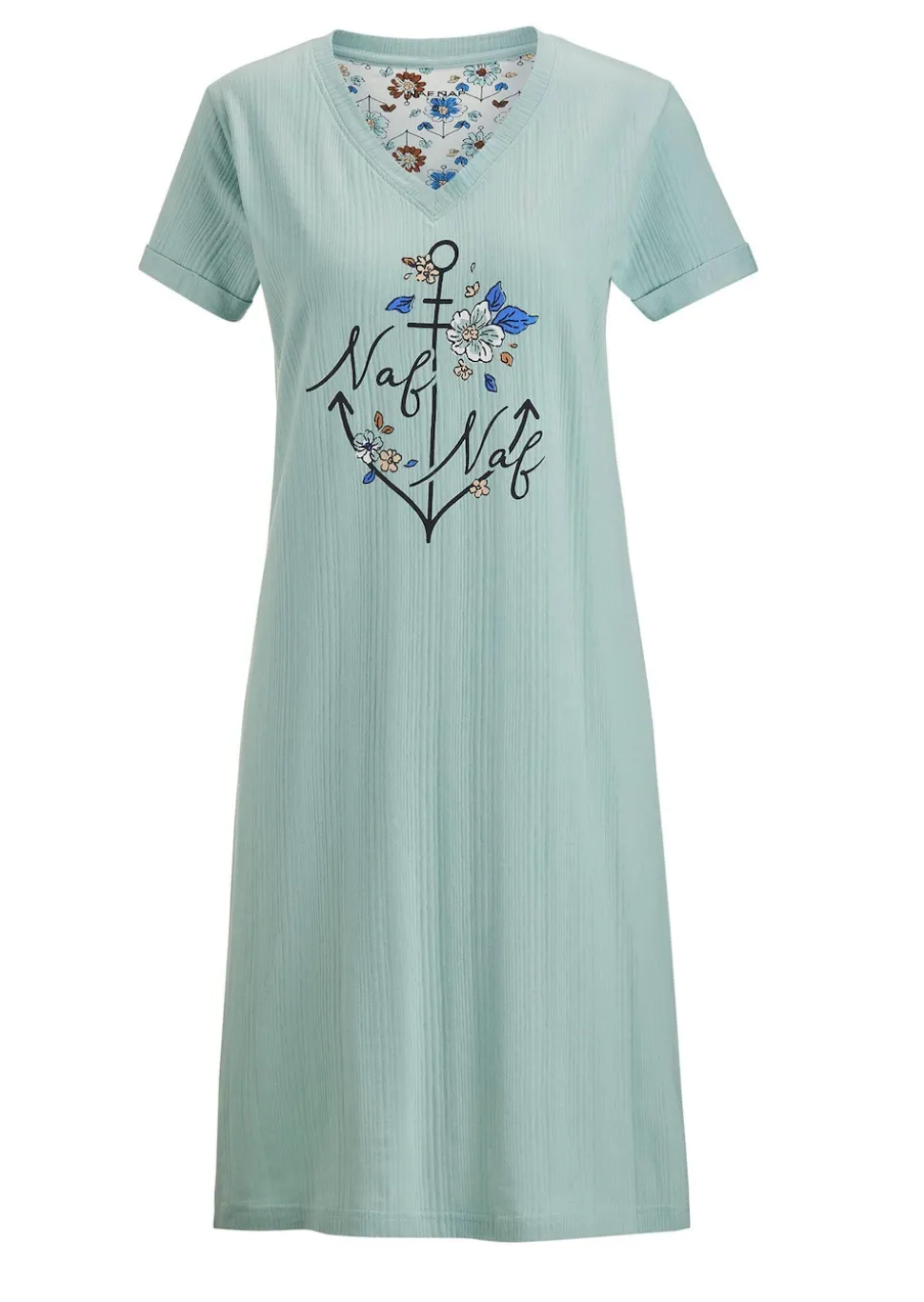 Chemise de nuit à manches courtes