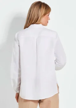 Chemisier avec broderie de paillettes
