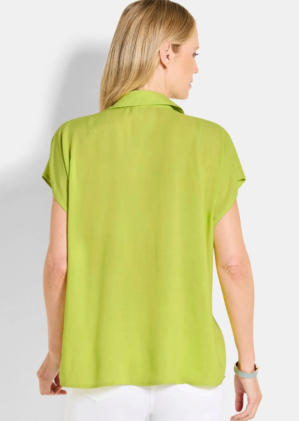 Chemisier avec col chemise ouvert