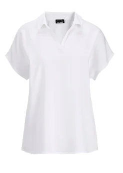 Chemisier avec col chemise ouvert