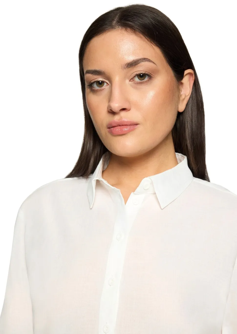 Chemisier en pur coton agrémenté d’une broderie séduisante