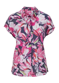 Chemisier imprimé avec motif floral