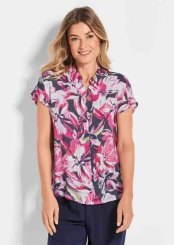 Chemisier imprimé avec motif floral
