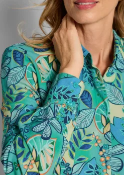 Chemisier léger avec col chemise