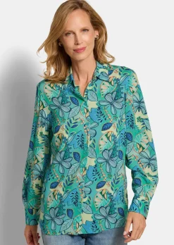 Chemisier léger avec col chemise