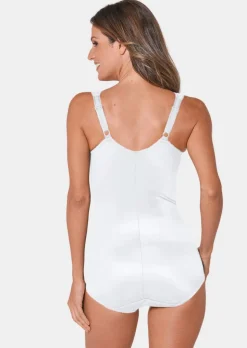 Combiné gainant avec dentelle