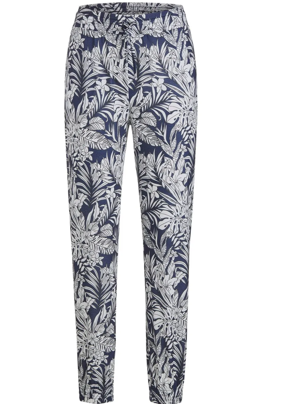 Confortable pantalon de jogging imprimé feuilles