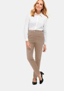 Confortable pantalon LOUISA COMFORT+ avec pli